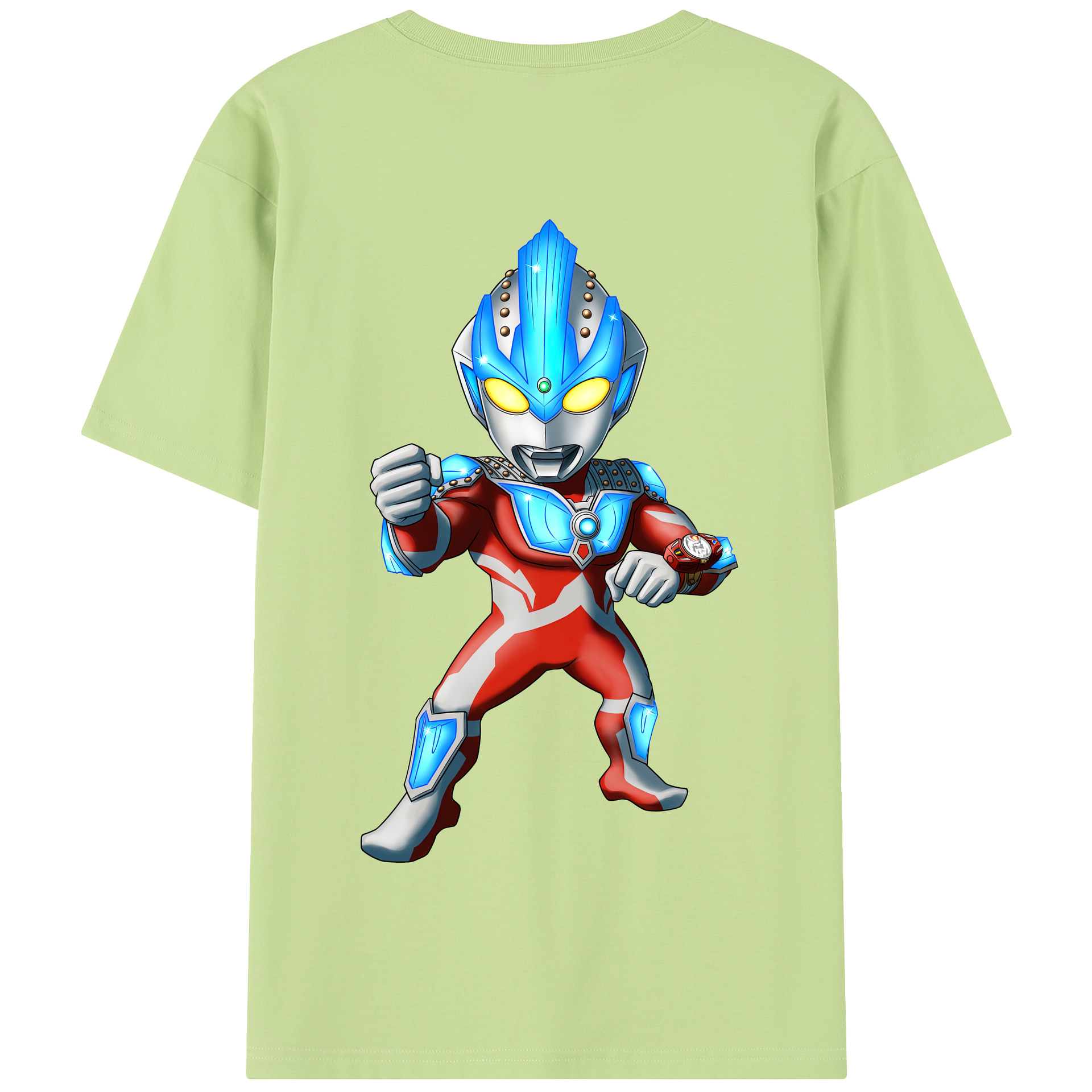 （画像用） ウルトラマン Ultraman 綿100％半袖Tシャツ（背面プリント）